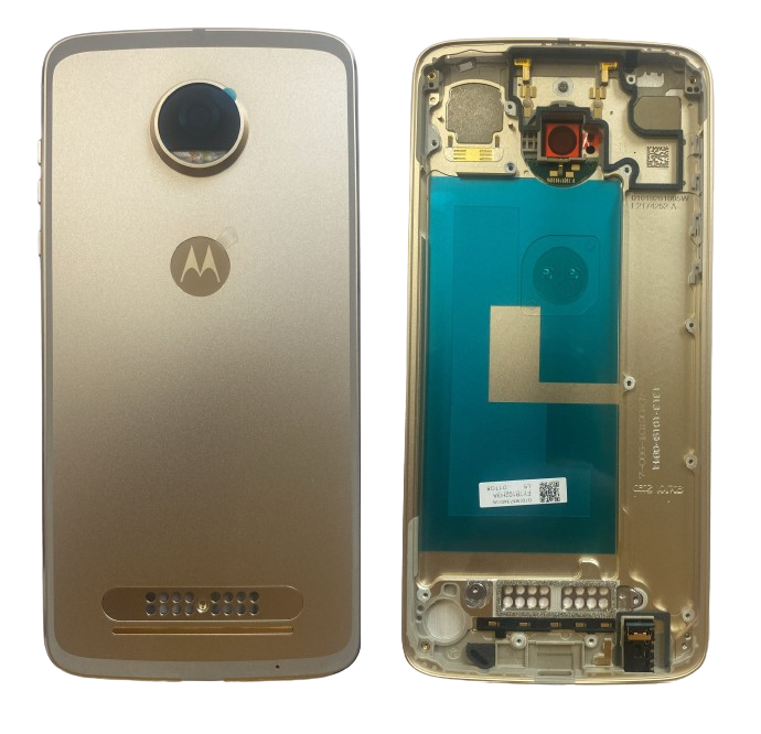 MOTO Z PLAY XT1635 KASA KAPAK GOLD
