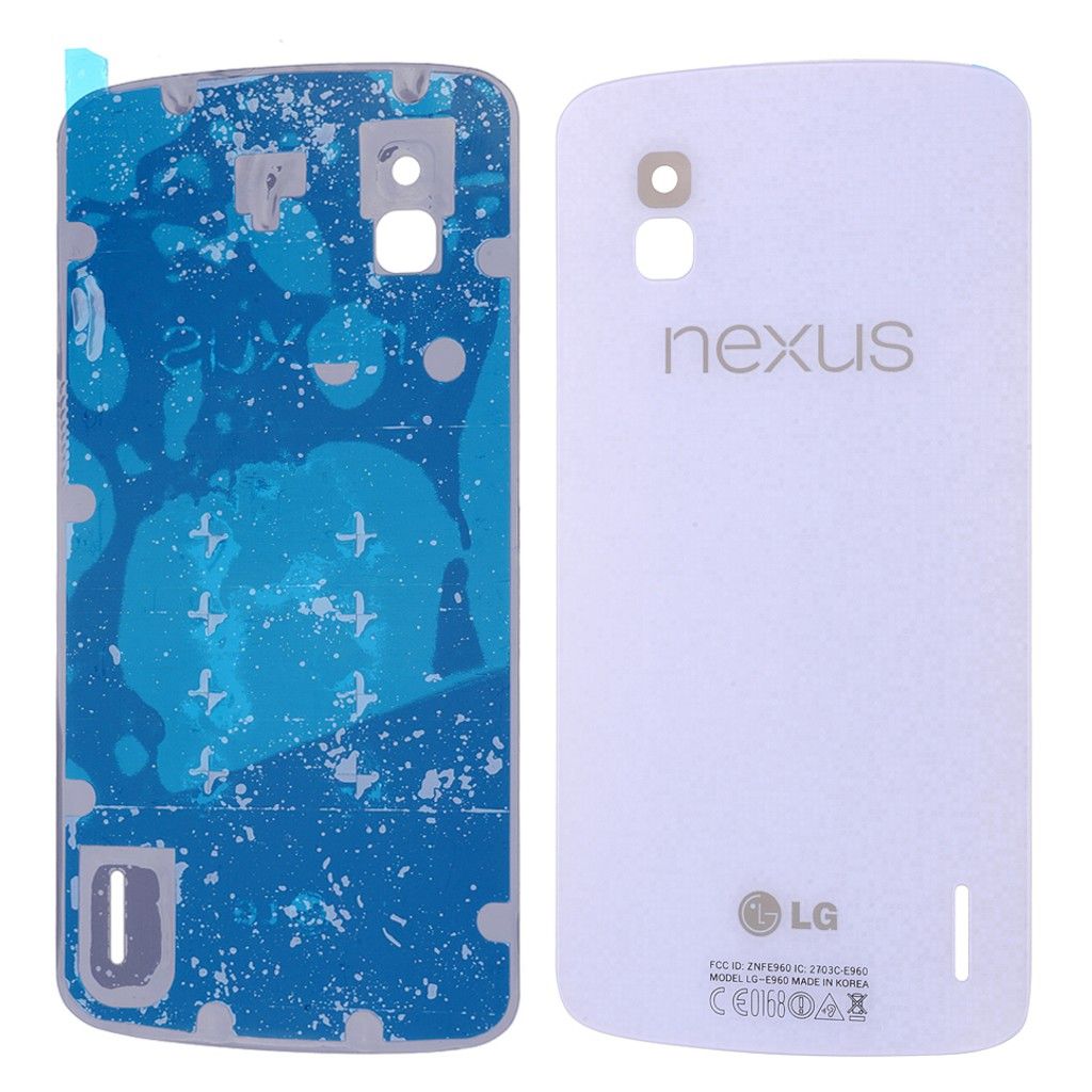 Lg Google Nexus 4 E960 Arka Pil Batarya Kapak - Görsel 2