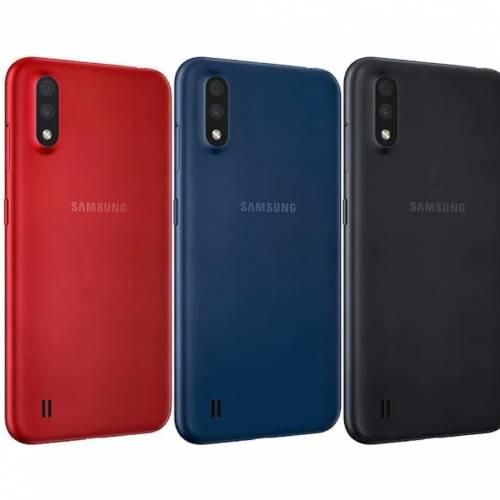 Samsung A01 SM-A015F Arka Pil Batarya Kapak - Görsel 3