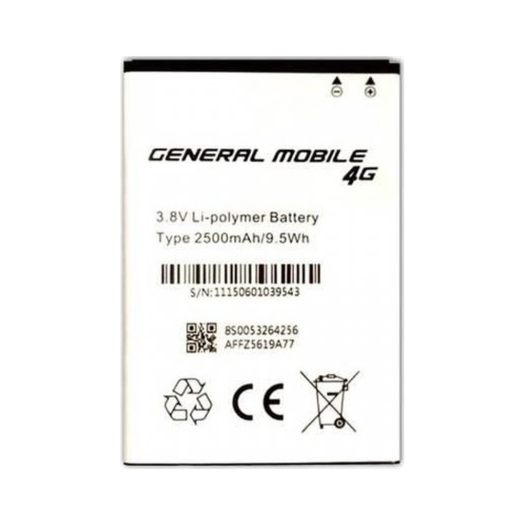 General Mobile Discovery Gm5D Batarya Pil 2500 Mah