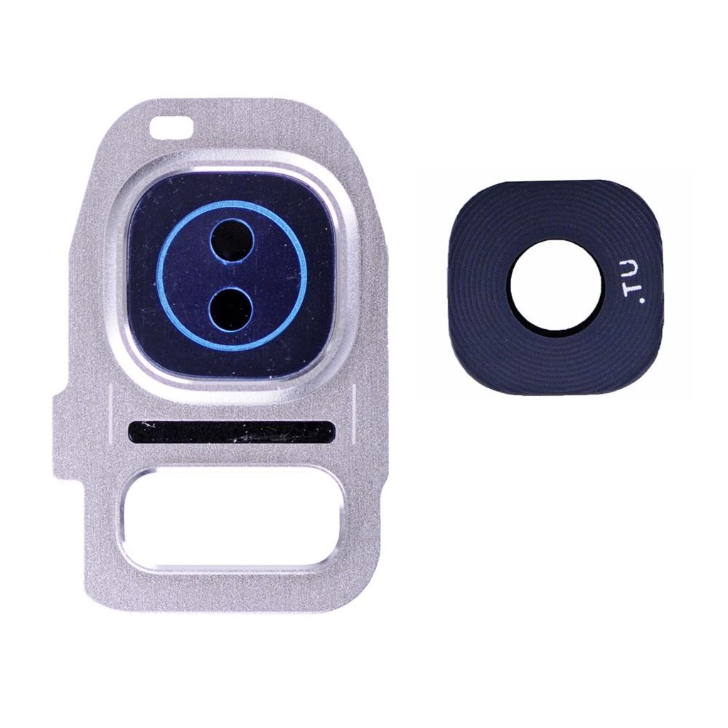 Samsung Galaxy S7 Edge Kamera Lens+Çerceve Gold