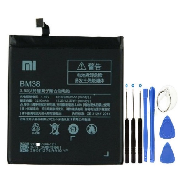 Xiaomi Mi4s Mi 4S Pil Batarya BM38 ve Tamir Seti