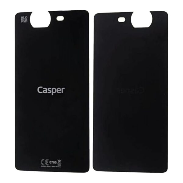 Casper Via V8 Arka Kapak Pil Kapağı Siyah - Görsel 2