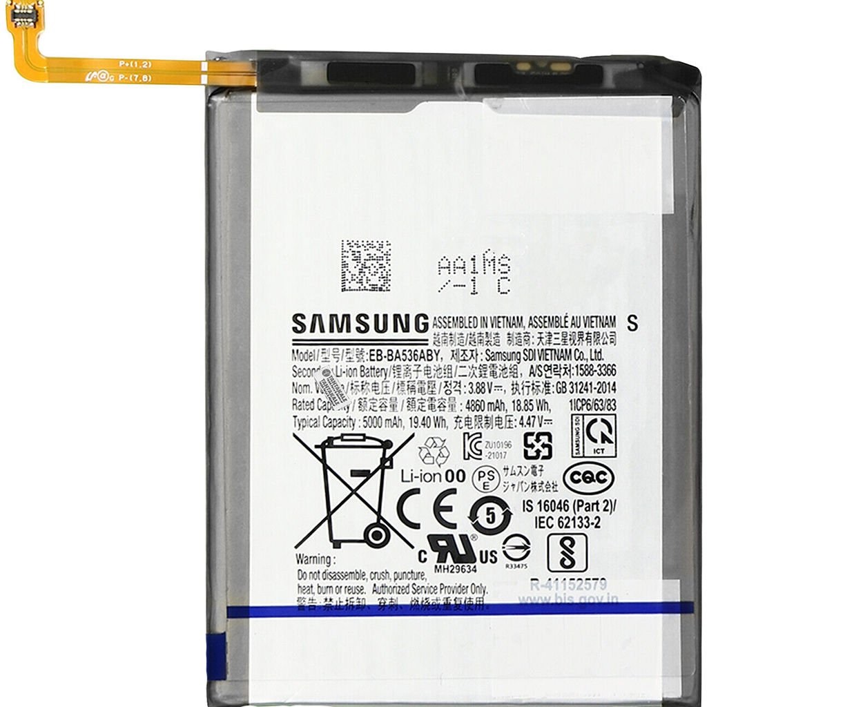 SAMSUNG A33 5G PİL BATARYA EB-BA536ABY