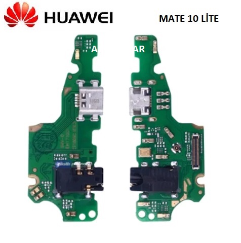 Huawei Mate 10 Lite Şarj Kulaklık Soket Mikrofon Bordu RNE-L01