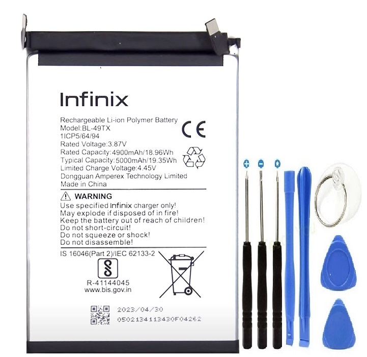 İnfinix Note 30 5g Pil Batarya Bl-49TX+Tamir Seti