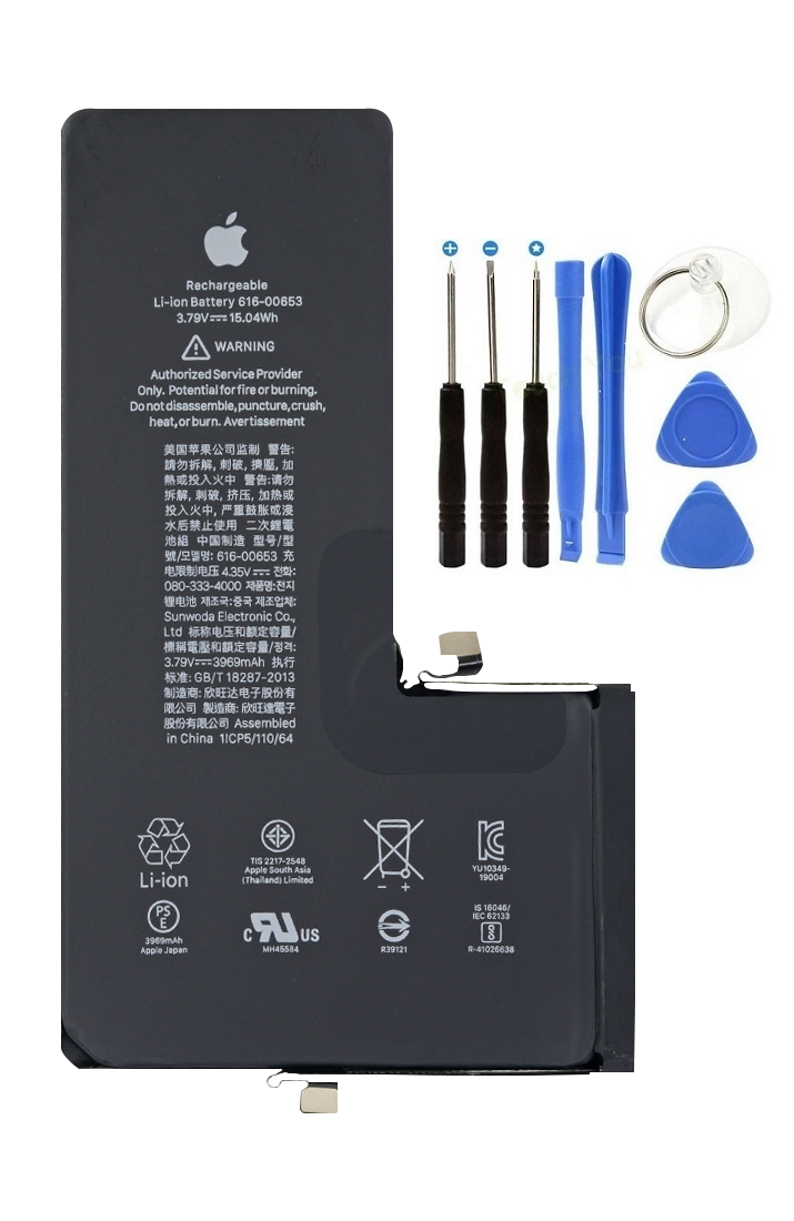 Apple İphone 11 Pro Max Batarya Pil + Tamir Seti