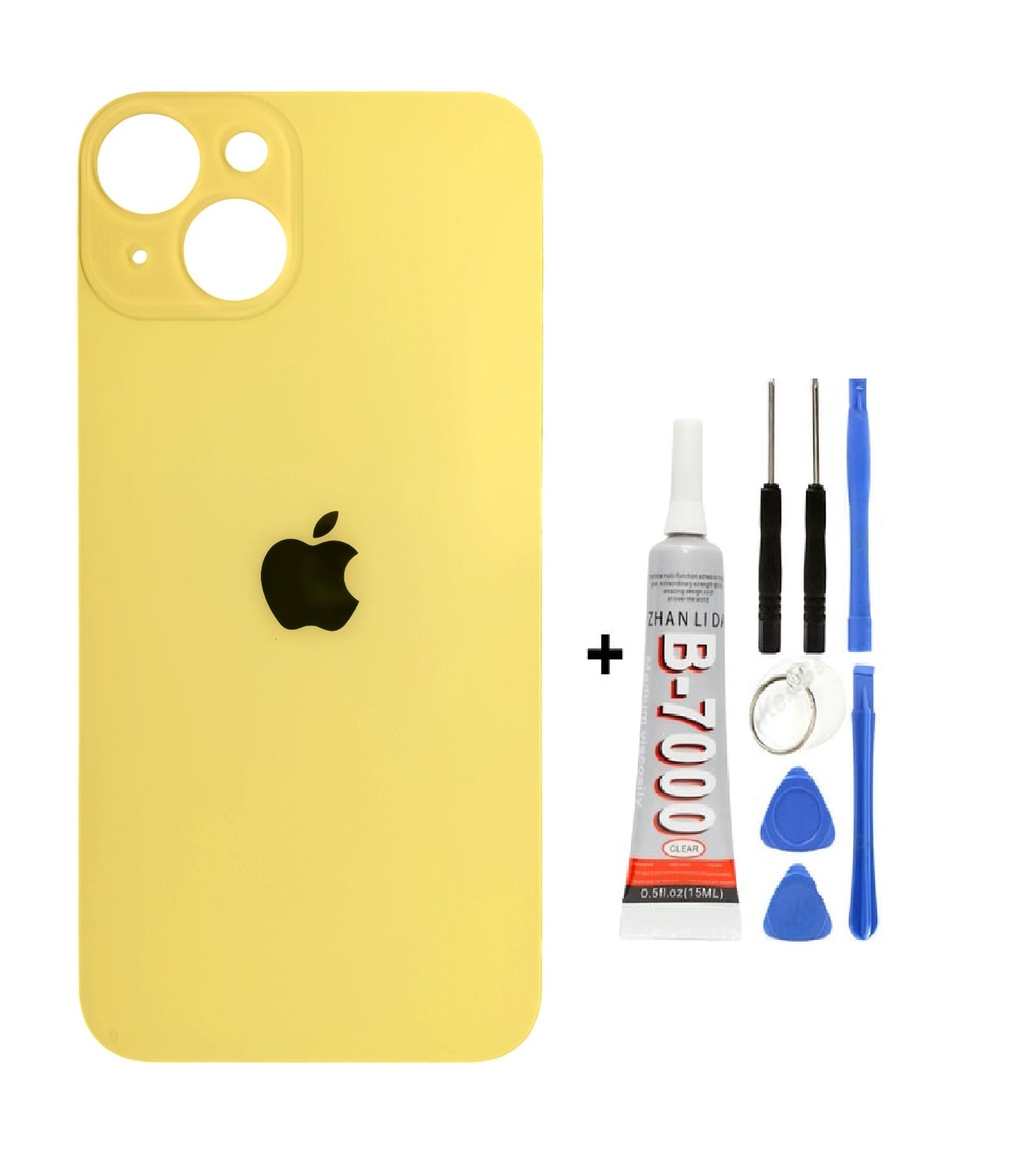 İphone 14 Arka Kapak Cam +Yapıştırıcı B700 + Tamir Seti - Görsel 2