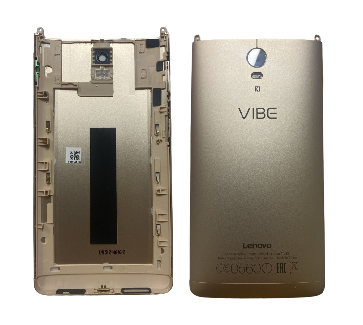 Lenovo Vibe P1 P1a42  Arka Kapak Gold Servis