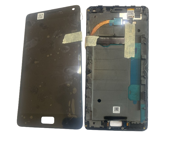Lenovo Vibe P1 P1A42 Çıtalı Servis Ekran Siyah