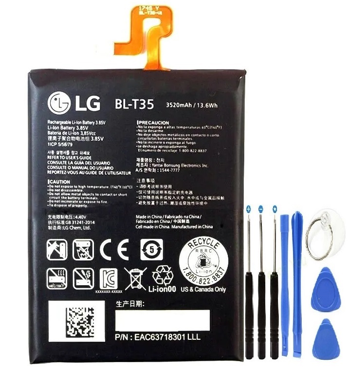 LG PİXEL 2 XL  Pil Batarya ve Tamir Seti BL-T35