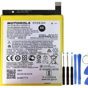Motorola G7 Play Pil Batarya + Tamir Seti  XT1941 JE40