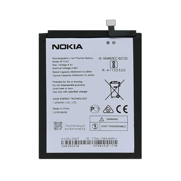 Nokia 2.3 /3.2 Pil Batarya WT240 4000 mAh