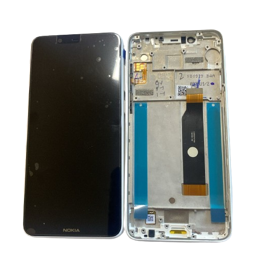 Nokia 5.1 Plus Full Çıtalı Ekran Servis TA1108 Beyaz