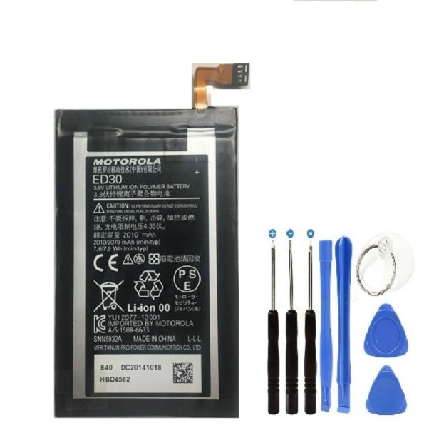 Motorola Moto G ED30 G2 XT1036-XT1064-XT1068 Batarya Pil ve Tamir Seti