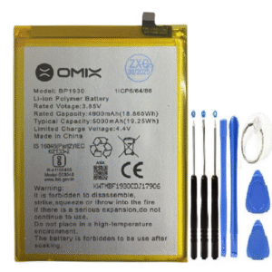 Omix X700 2. Nesil BP1930 Pil Batarya + Tamir Set 5000 mAh