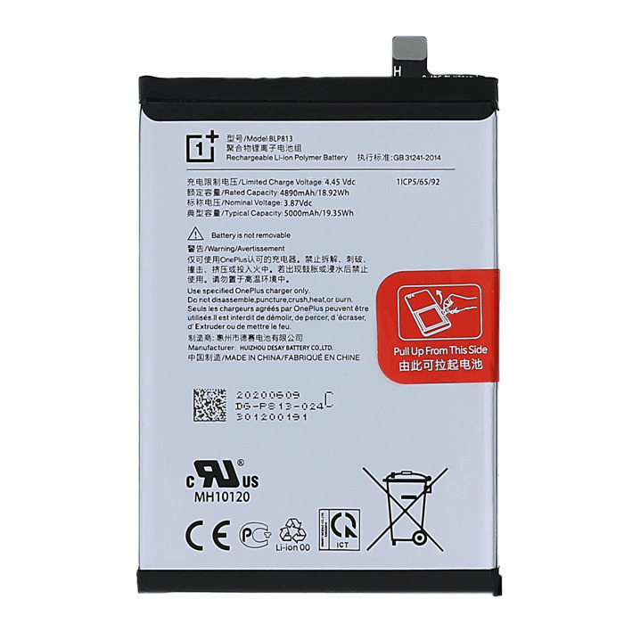 OnePlus Nord N100 Pil Batarya BLP813