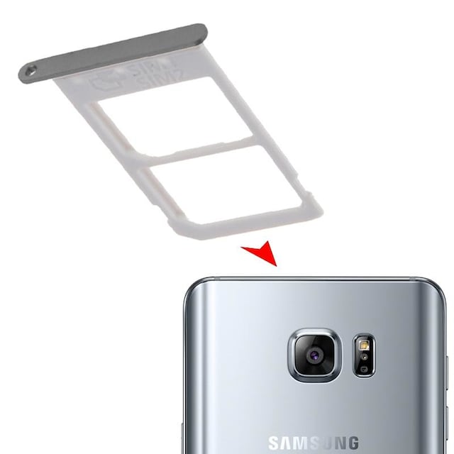 Samsung Galaxy Note 5 N920 Sim Kart Kapağı Çift Sim