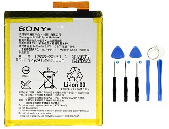 Sony Xperia M4 Aqua Pil Batarya E2303 LIS1576ERPC ve Tamir Seti