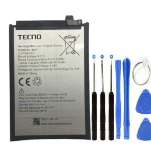 Tecno Camon 17 Pro Pil Batarya + Tamir Set Bl-49JT 5000 mAh