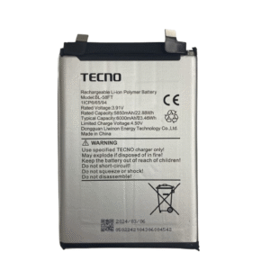 Tecno Pova 6 / Pova 6 Pro Pil Batarya BL-58FT 6000 mAh