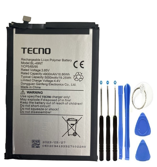 Tecno Spark G0 2023 Pil Batarya Bl-49NT+Tamir Set