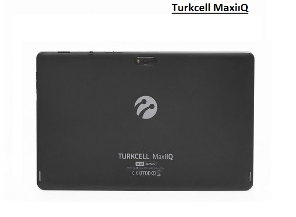 Turkcell MaxiıQ Arka Kapak Siyah