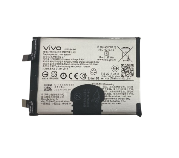 Vivo V29 5g V2250 Pil Batarya B-Z7 4600 mAh