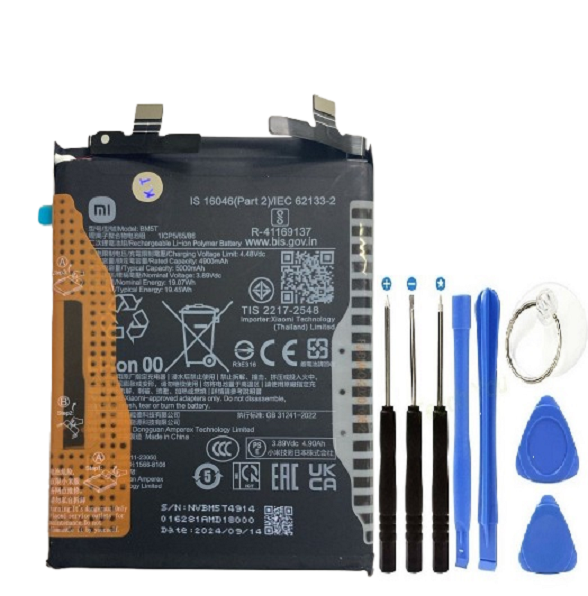 Xiaomi 13T Pil Batarya BM5T + Tamir Set