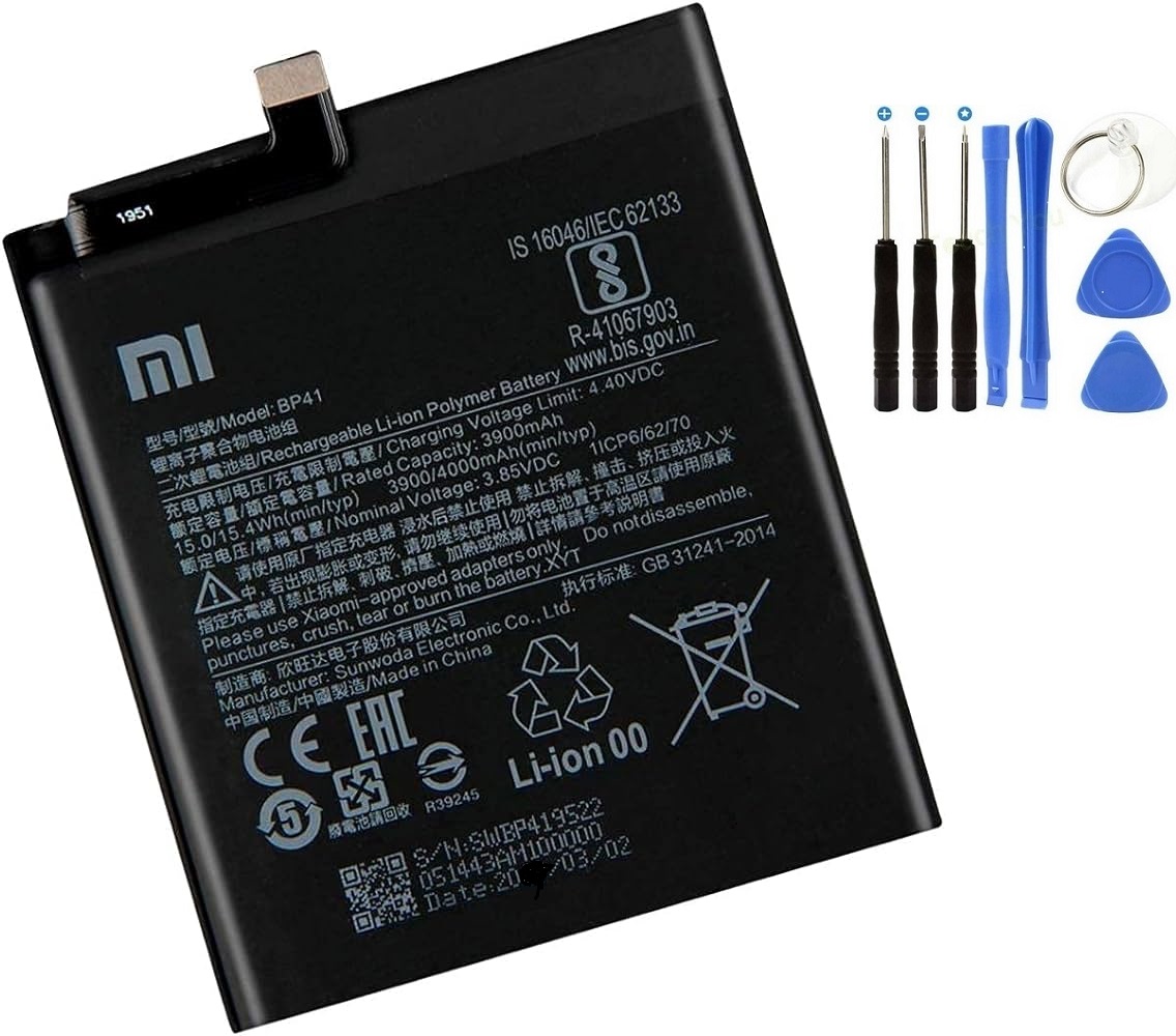 Xiaomi Mi 9T Batarya Pil + Tamir Seti BP41