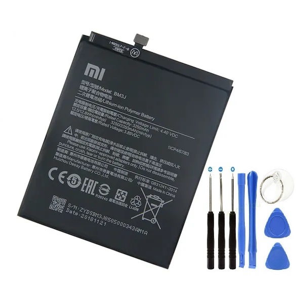 Xiaomi Mi 8 Lite Pil Batarya  + Tamir Seti BM3j