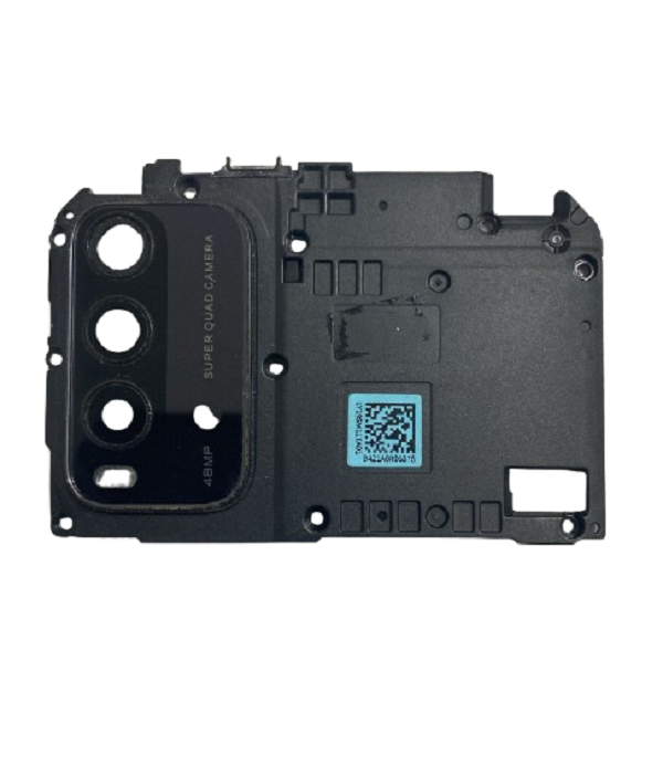Xiaomi Redmi 9T Kamera Lensli Üst Kapak Siyah