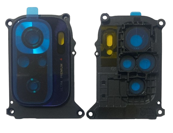 Xiaomi Redmi Note 10 / Note 10s Kamera Lens Camı Çerçeveli Full