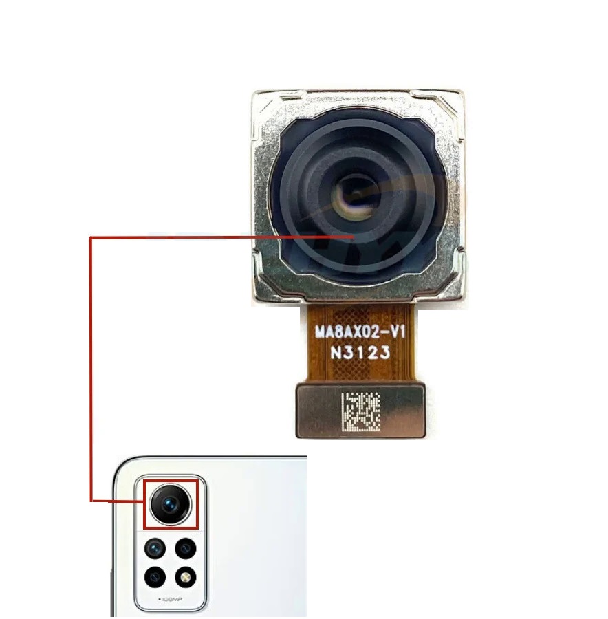 Xiaomi Redmi Note 12 Pro 4g Arka Kamera 2209116aG