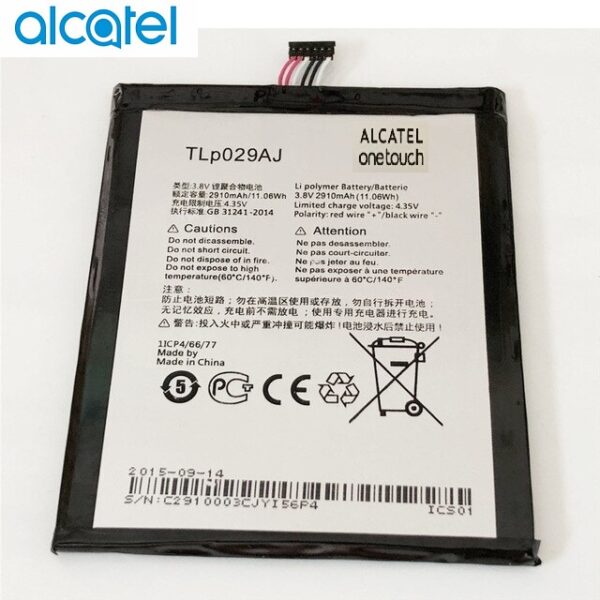 Alcatel One Touch Pop 3-3,5  TLp029AJ Batarya Pil - Görsel 2