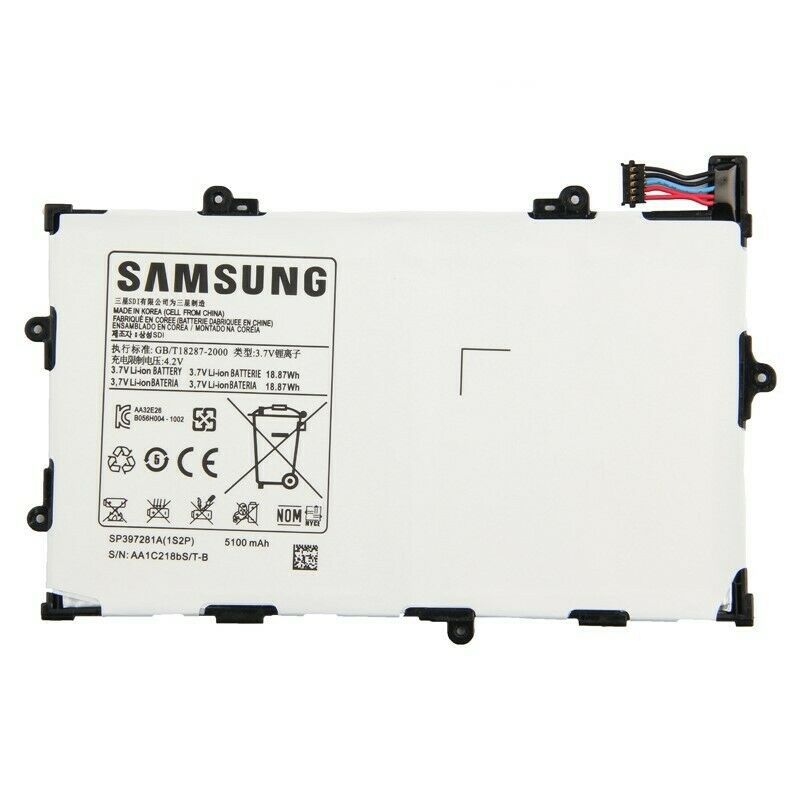 Samsung Tab i815 P6800 P6810 Pil Batarya SP397281A - Görsel 2