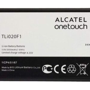 ALCATEL ONE TOUCH TLi020F1 PİXİ4/POP2/OT-7040/7040D/5042 Batarya Pil