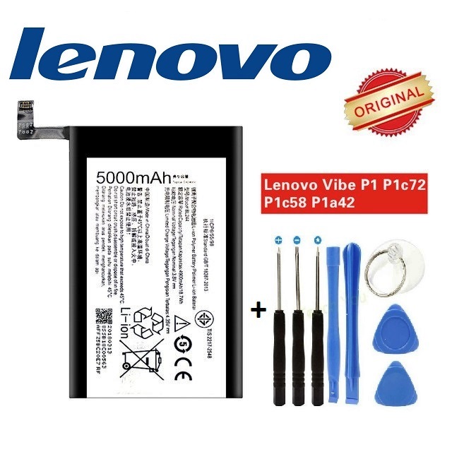 Lenovo Vibe P1 Batarya Pil Tamir Seti BL244 Servis Çıkması