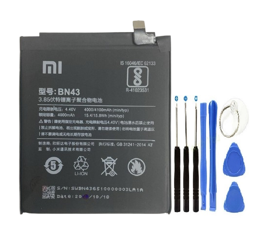 Xiaomi Redmi Note 4X Pil Batarya BN43 ve Tamir Seti