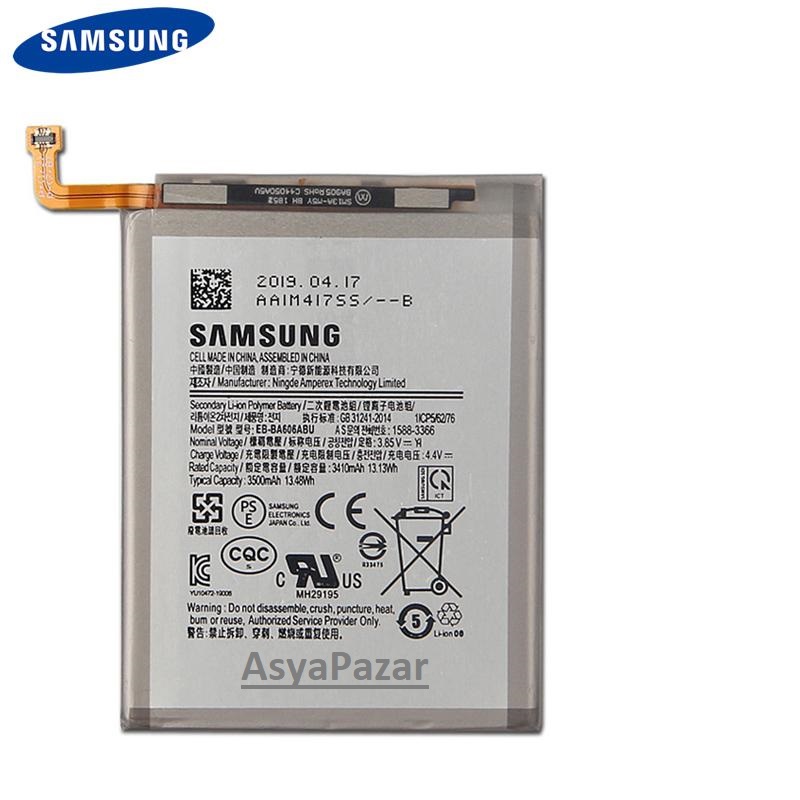 Samsung A60 SM-A606F  Pil Batarya EB-BA606ABU
