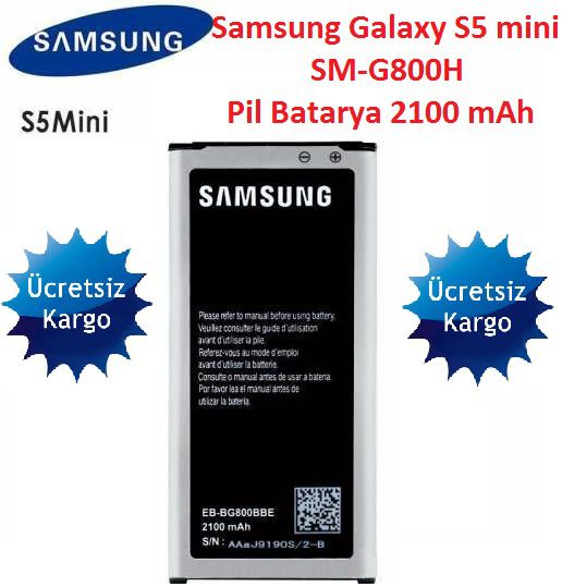 SAMSUNG S5 MİNİ BATARYA PİL G800 EB-BG800CBE