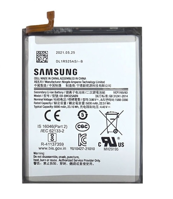 Samsung M32 Pil Batarya EB-BM325ABN 5000 mAh