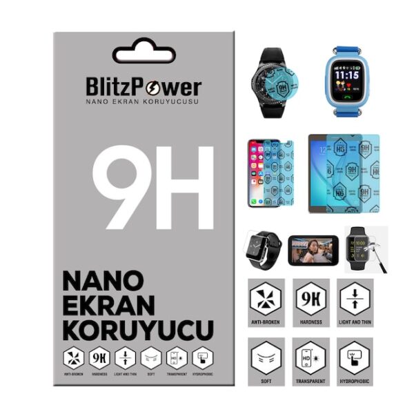 Huawei P Smart 2019 Blitzpower Nano Ekran Koruyucu