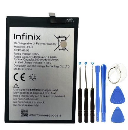 İnifix Note 10 Pro Pil Batarya BL49JX+Tamir Set