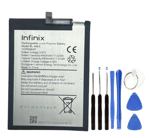 İnifix Zero X Pil Batarya BL-44EX+Tamir Seti