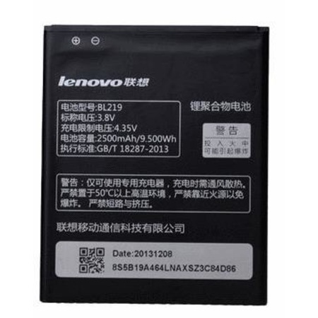 Lenovo S856-A850-A916-A880-A889 Batarya Pil BL219 Orijinal