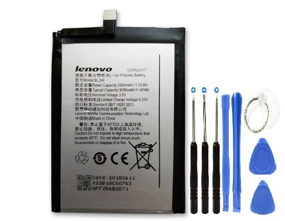 LENOVO VİBE SHOT PİL BATARYA BL246 VE TAMİR SETİ