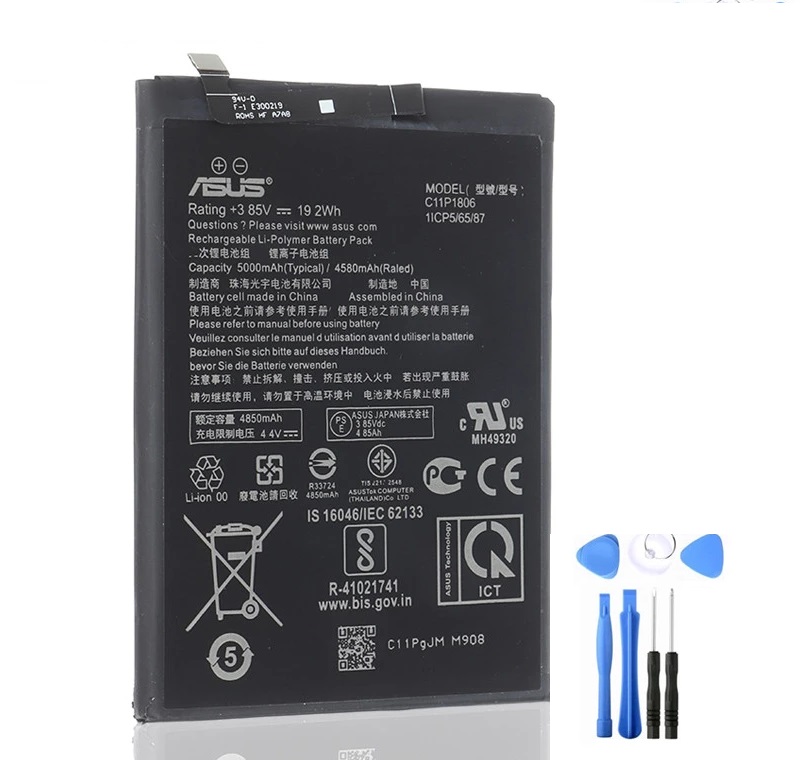 ASUS ZenFone6 ZS630KL Pil Batarya C11P1806 ve Tamir Set