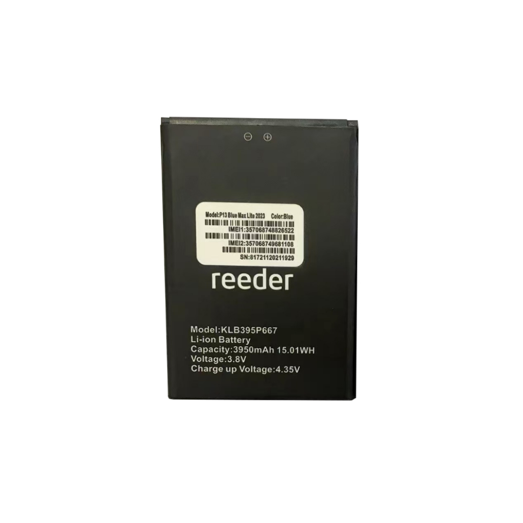 Reeder P13 Blue Max Lite 2022 KLB395P667 Batarya Pil