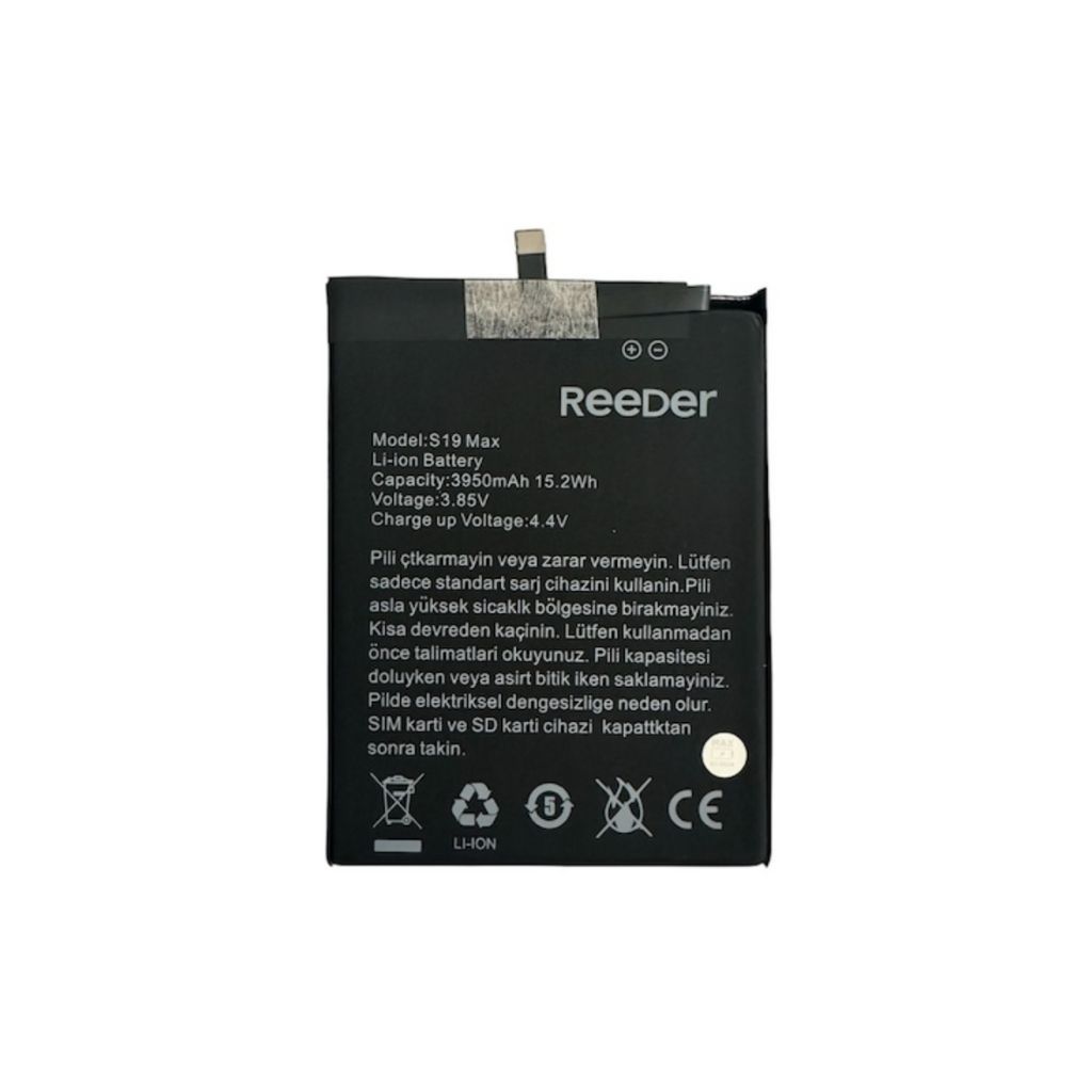 Reeder S19 Max Batarya Pil 3950mAh